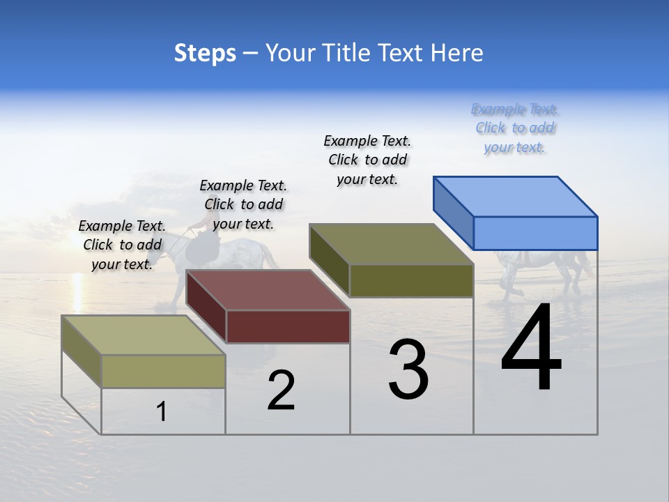 Horseback Riding In Costa Rica PowerPoint Template