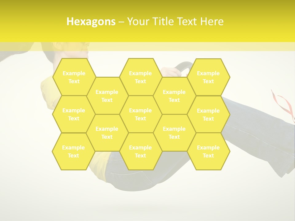 Yellow Speed Pose PowerPoint Template