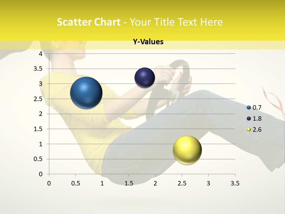 Yellow Speed Pose PowerPoint Template