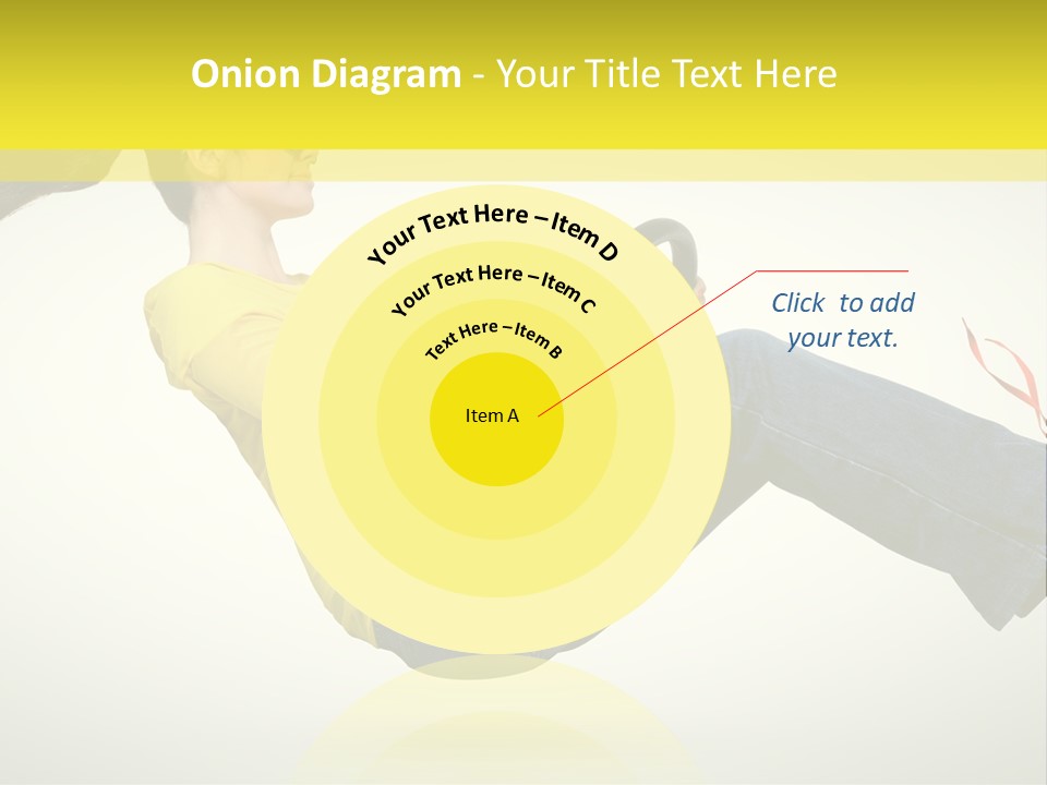Yellow Speed Pose PowerPoint Template