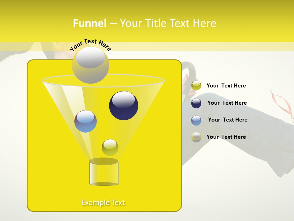 Yellow Speed Pose PowerPoint Template