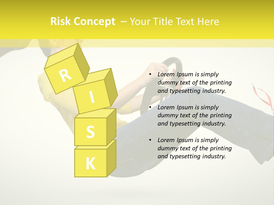 Yellow Speed Pose PowerPoint Template