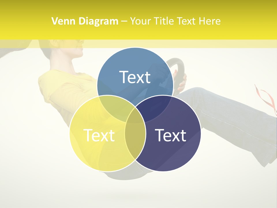 Yellow Speed Pose PowerPoint Template