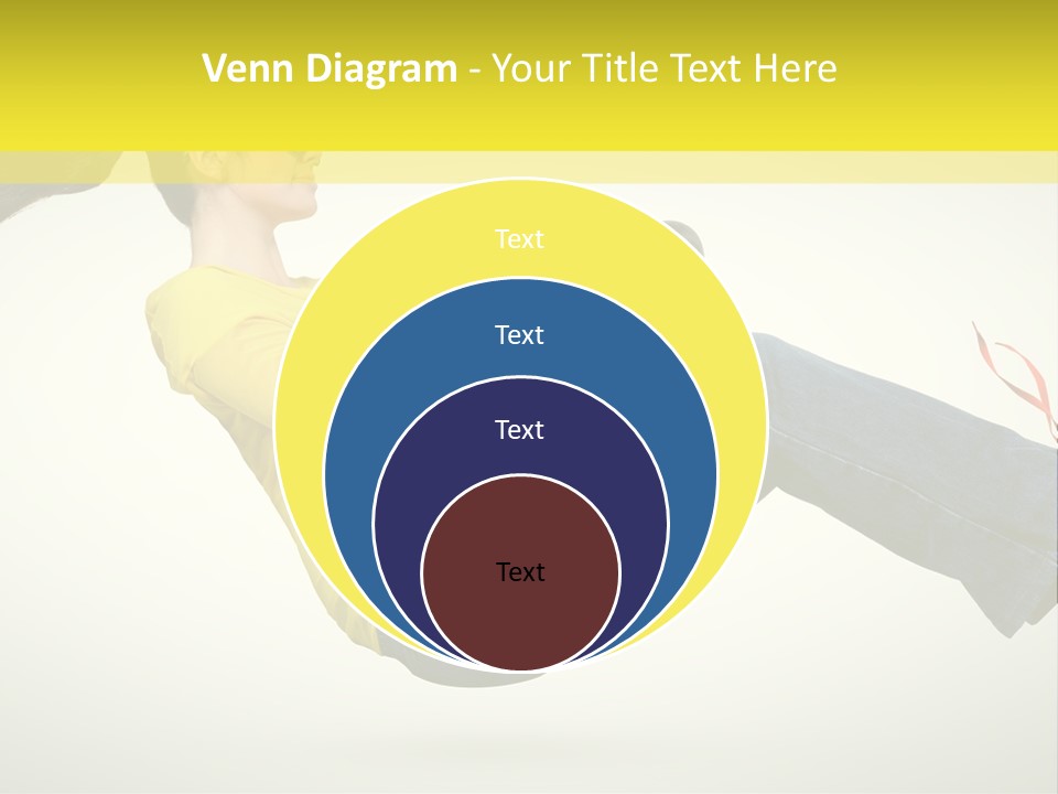 Yellow Speed Pose PowerPoint Template