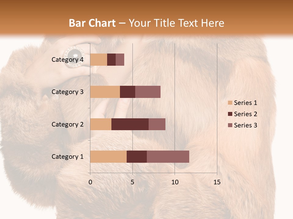 Posing Hairstyle Head PowerPoint Template