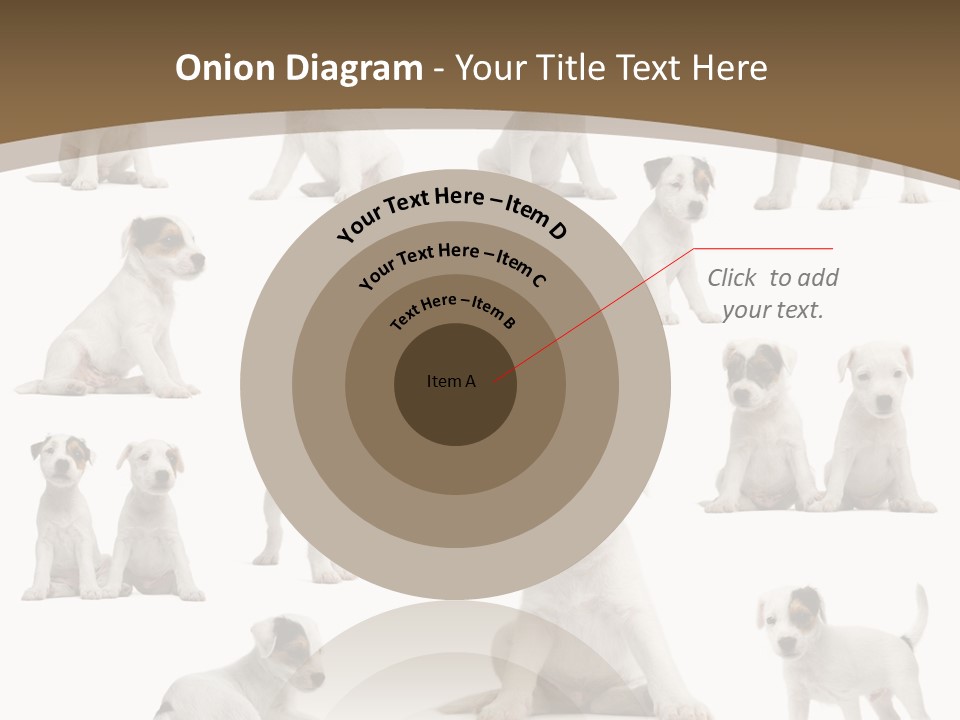 Parson Russell Terrier Puppies PowerPoint Template