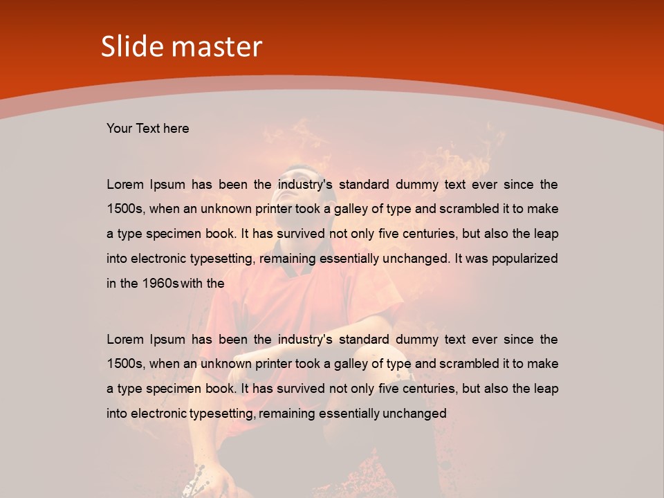 Football Stock PowerPoint Template