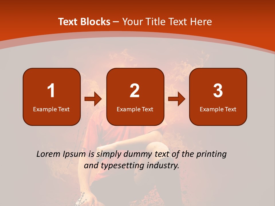 Football Stock PowerPoint Template