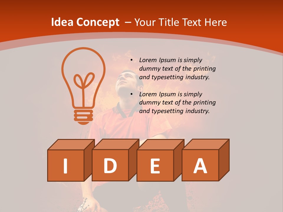 Football Stock PowerPoint Template