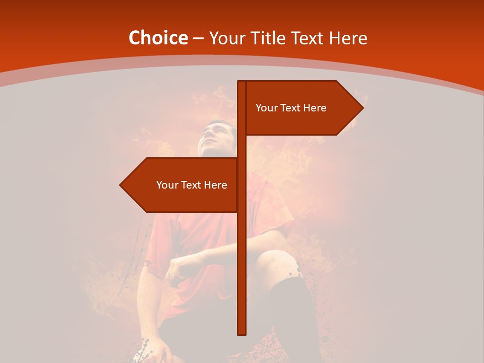 Football Stock PowerPoint Template