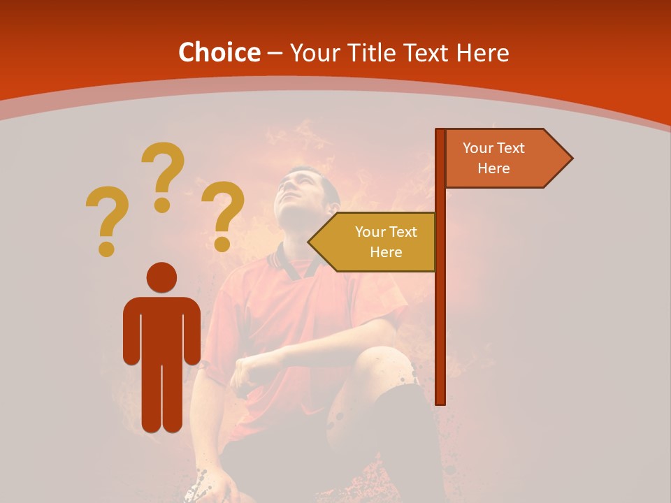 Football Stock PowerPoint Template