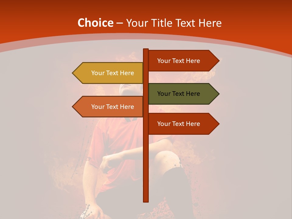 Football Stock PowerPoint Template