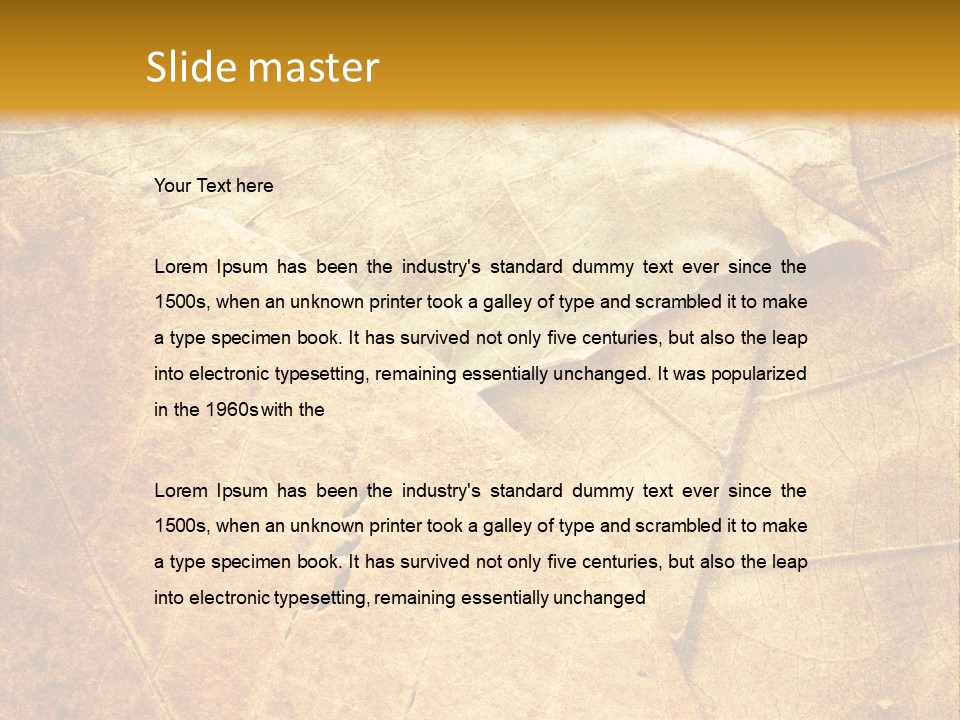 Yellow Colorful September PowerPoint Template