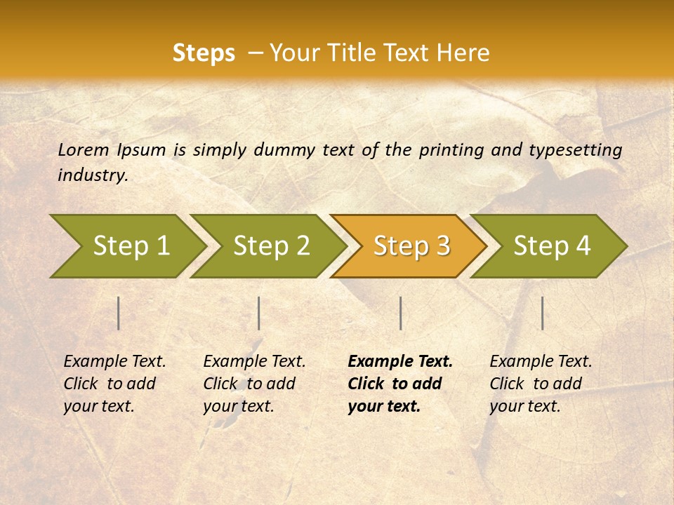 Yellow Colorful September PowerPoint Template