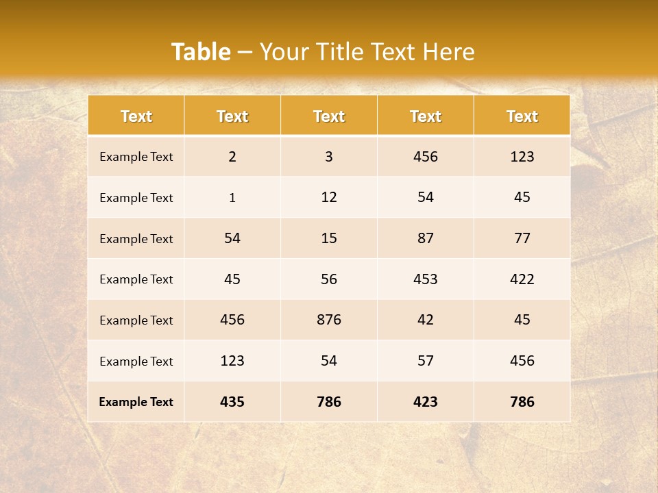 Yellow Colorful September PowerPoint Template