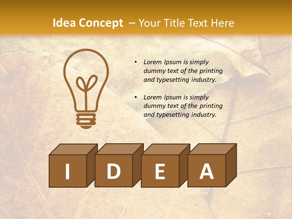 Yellow Colorful September PowerPoint Template