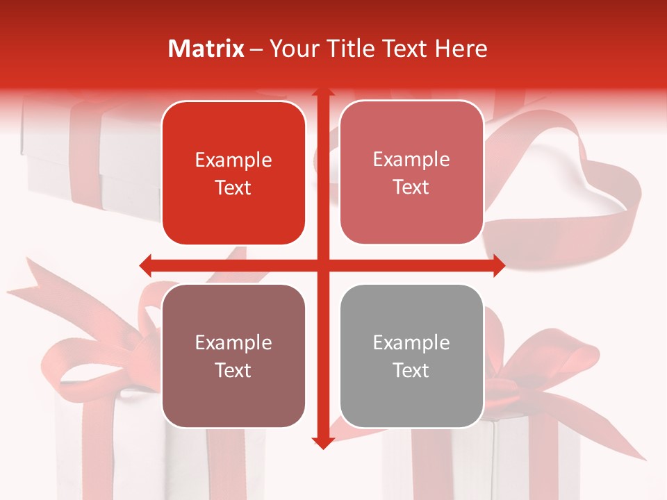 Free Vector Gift PowerPoint Template