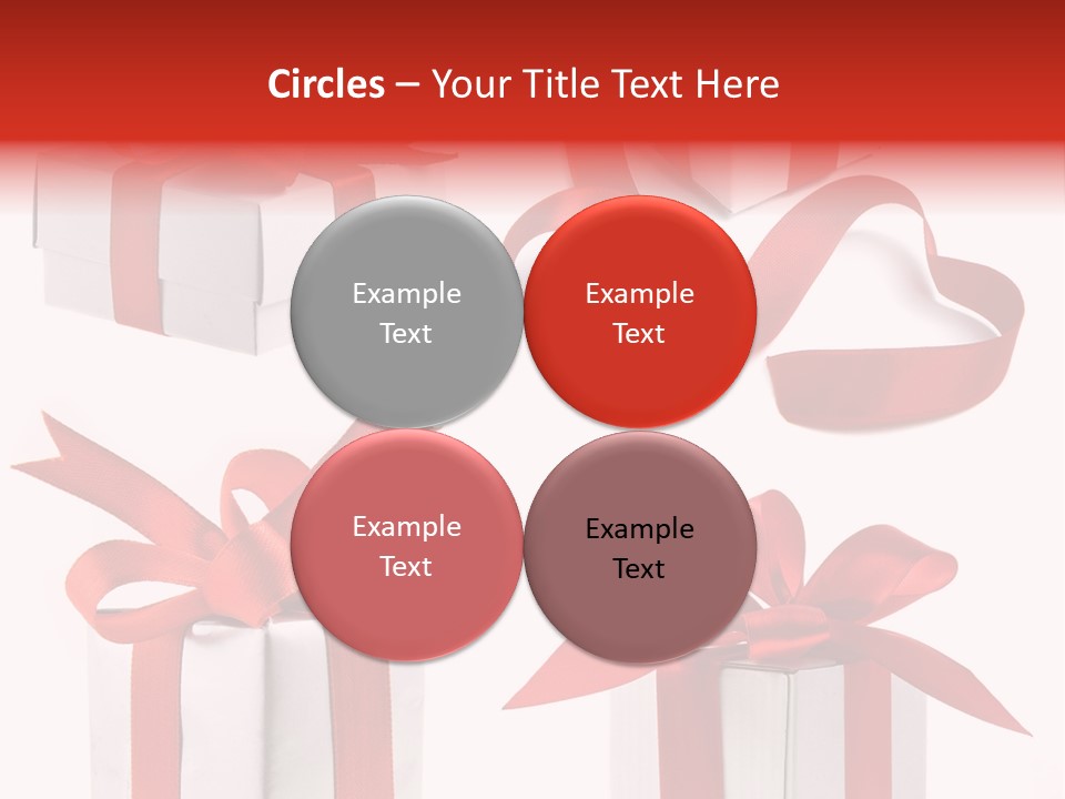 Free Vector Gift PowerPoint Template