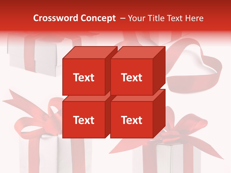 Free Vector Gift PowerPoint Template