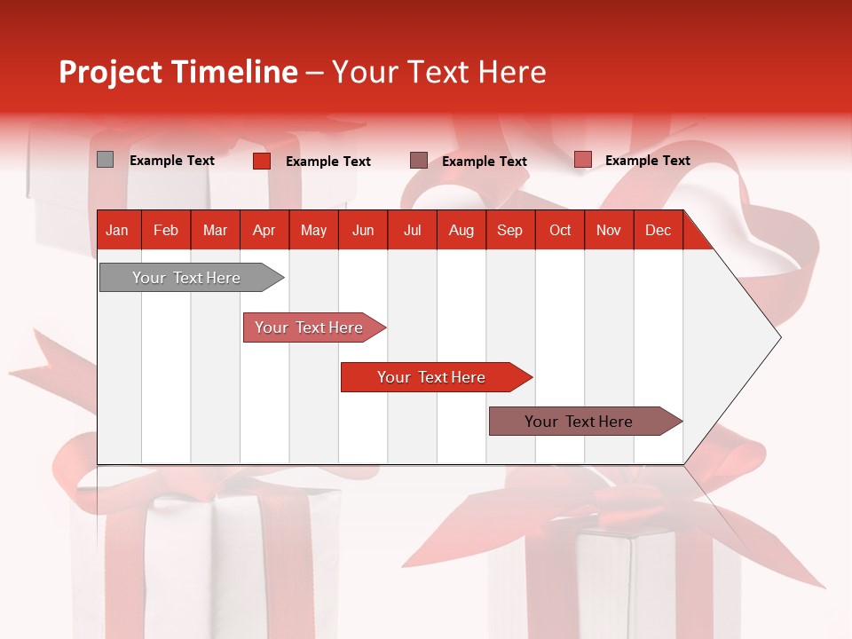 Free Vector Gift PowerPoint Template