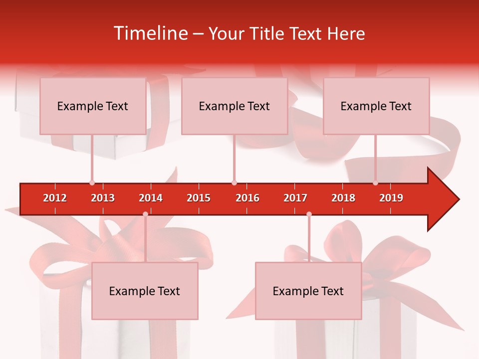 Free Vector Gift PowerPoint Template