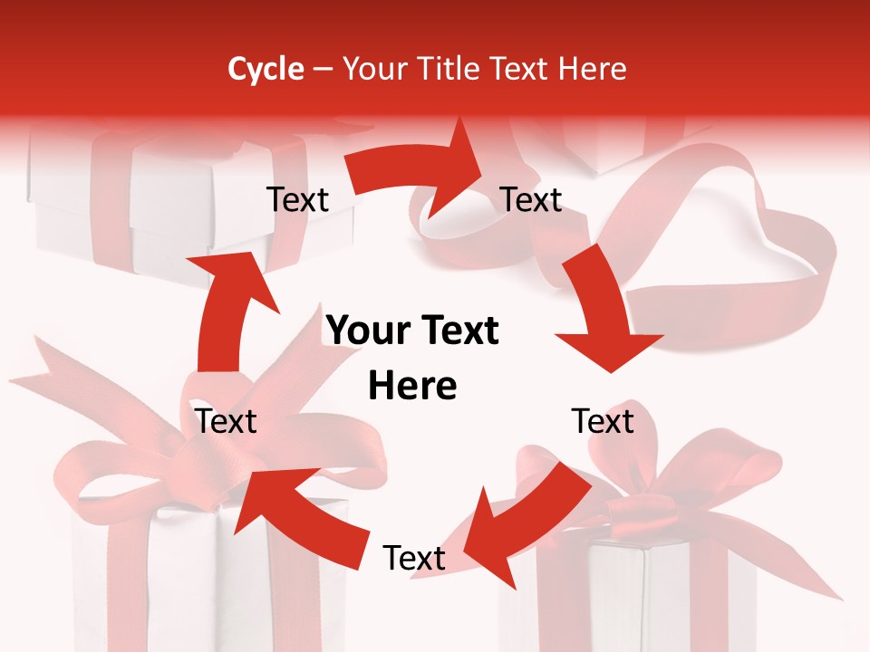 Free Vector Gift PowerPoint Template