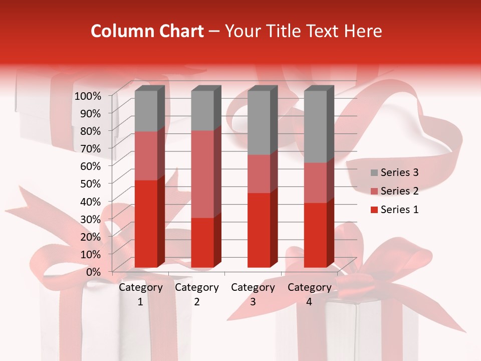 Free Vector Gift PowerPoint Template