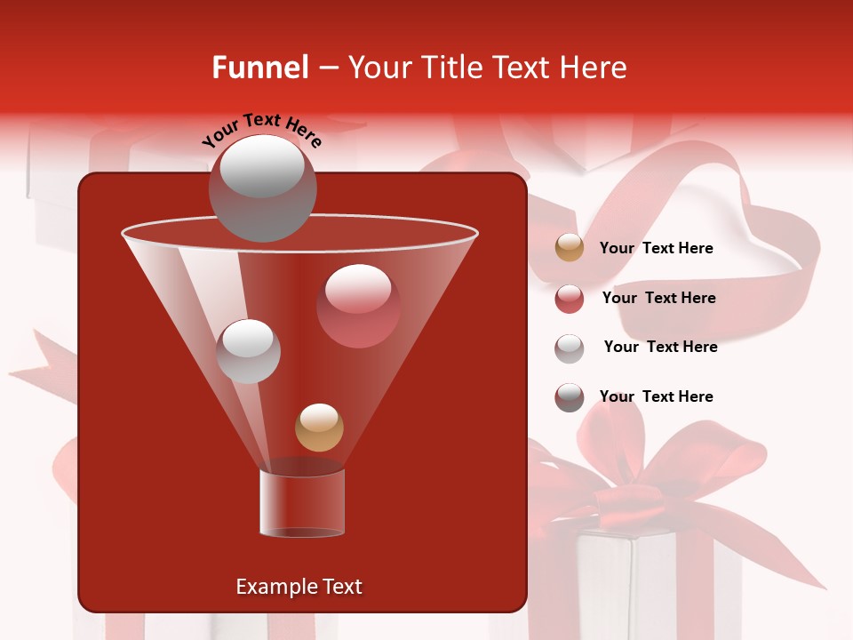 Free Vector Gift PowerPoint Template