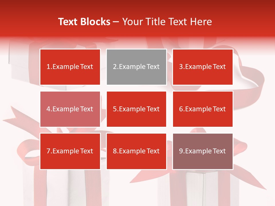 Free Vector Gift PowerPoint Template