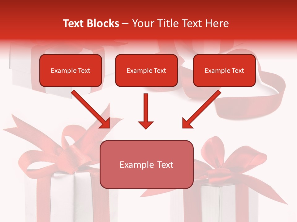 Free Vector Gift PowerPoint Template