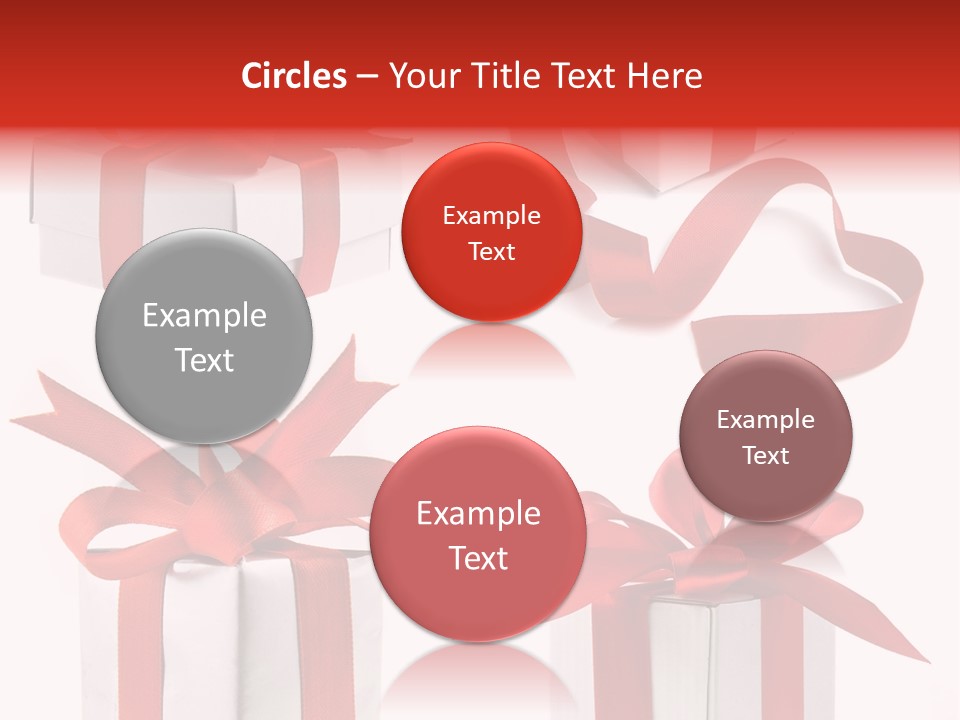 Free Vector Gift PowerPoint Template