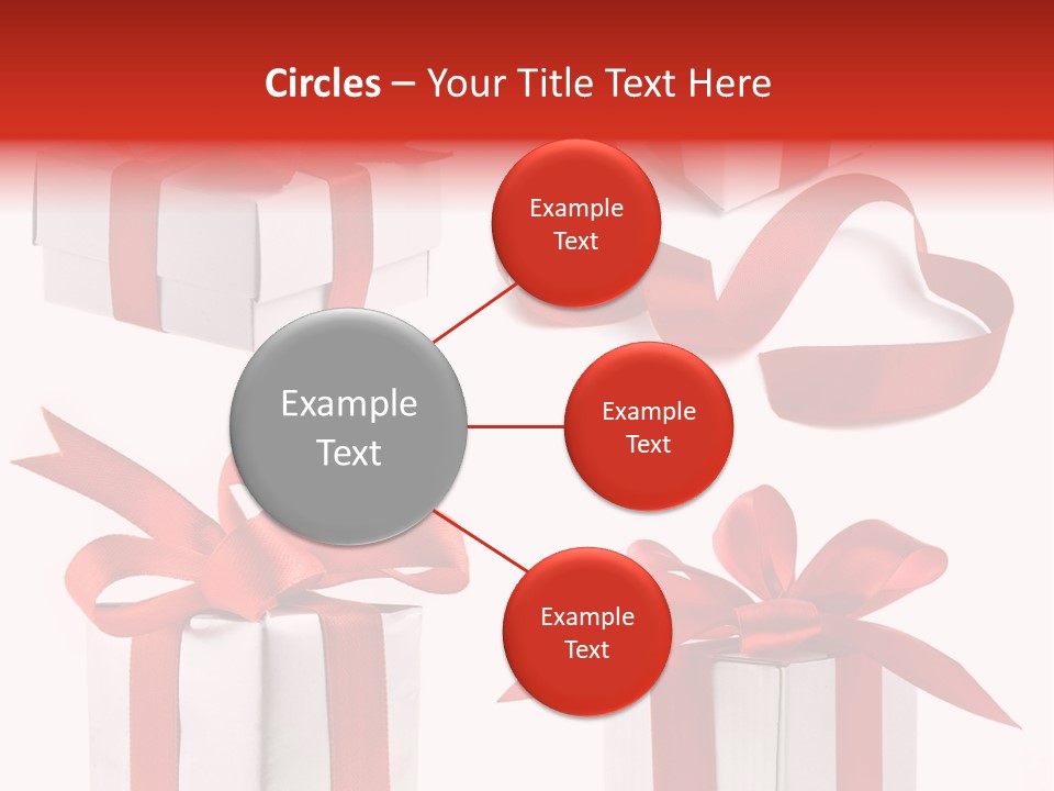 Free Vector Gift PowerPoint Template