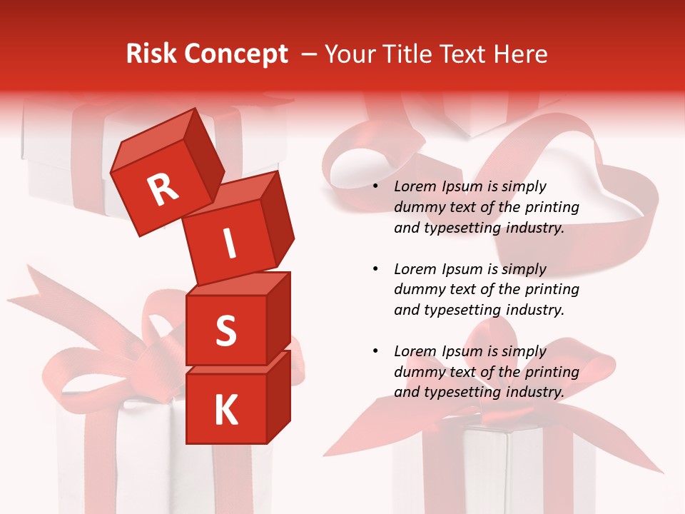 Free Vector Gift PowerPoint Template