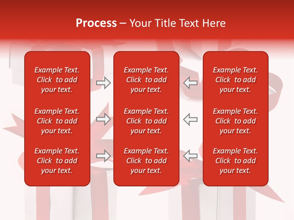 Free Vector Gift PowerPoint Template