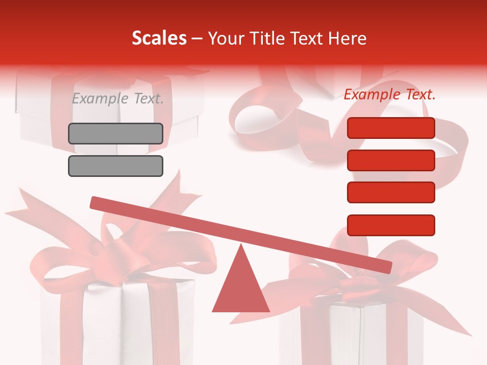 Free Vector Gift PowerPoint Template