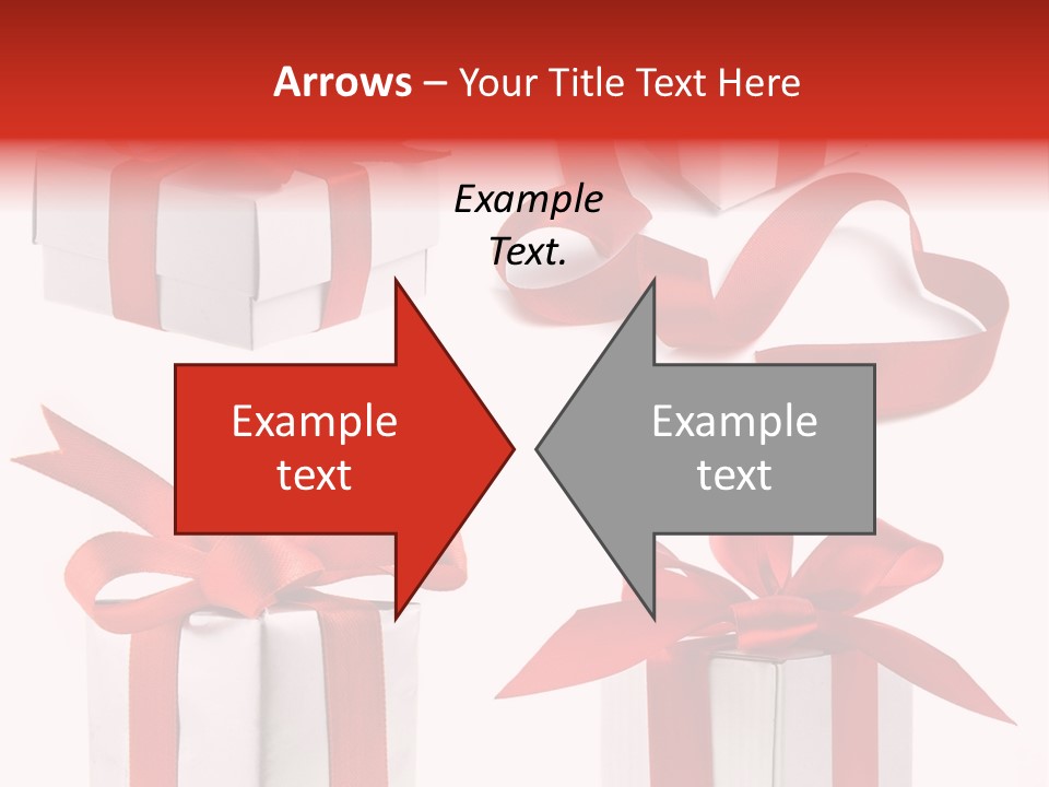 Free Vector Gift PowerPoint Template