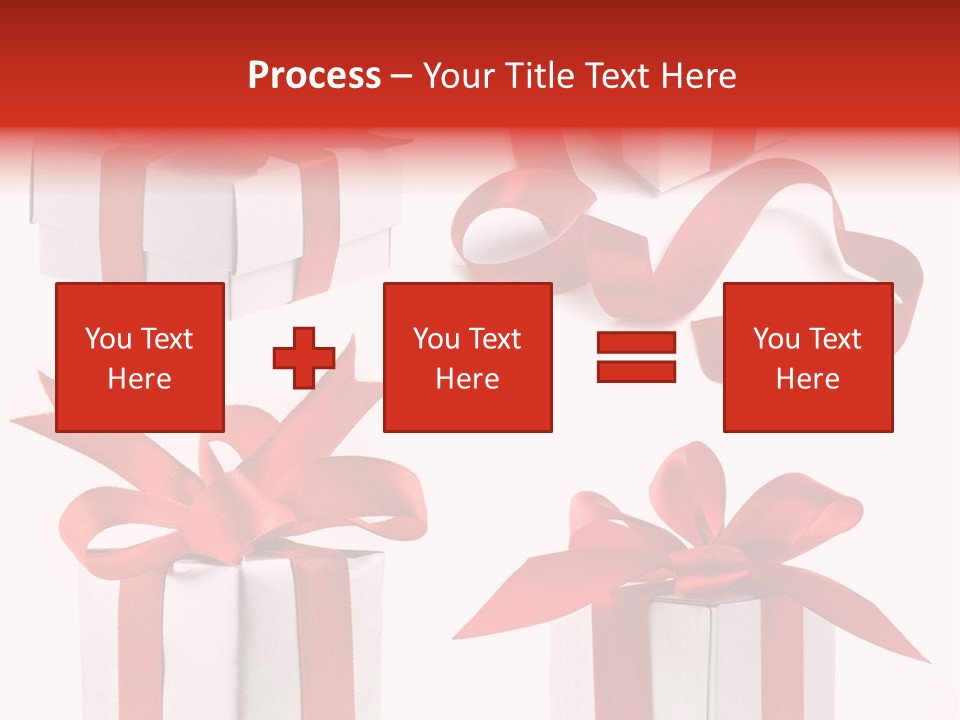 Free Vector Gift PowerPoint Template