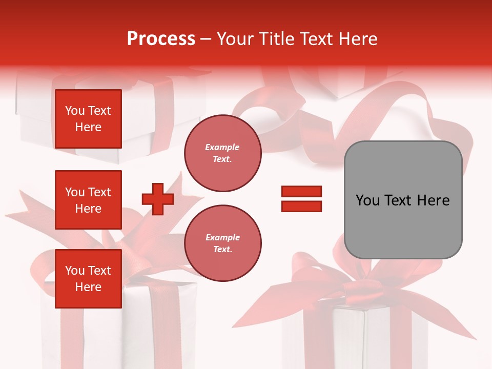 Free Vector Gift PowerPoint Template