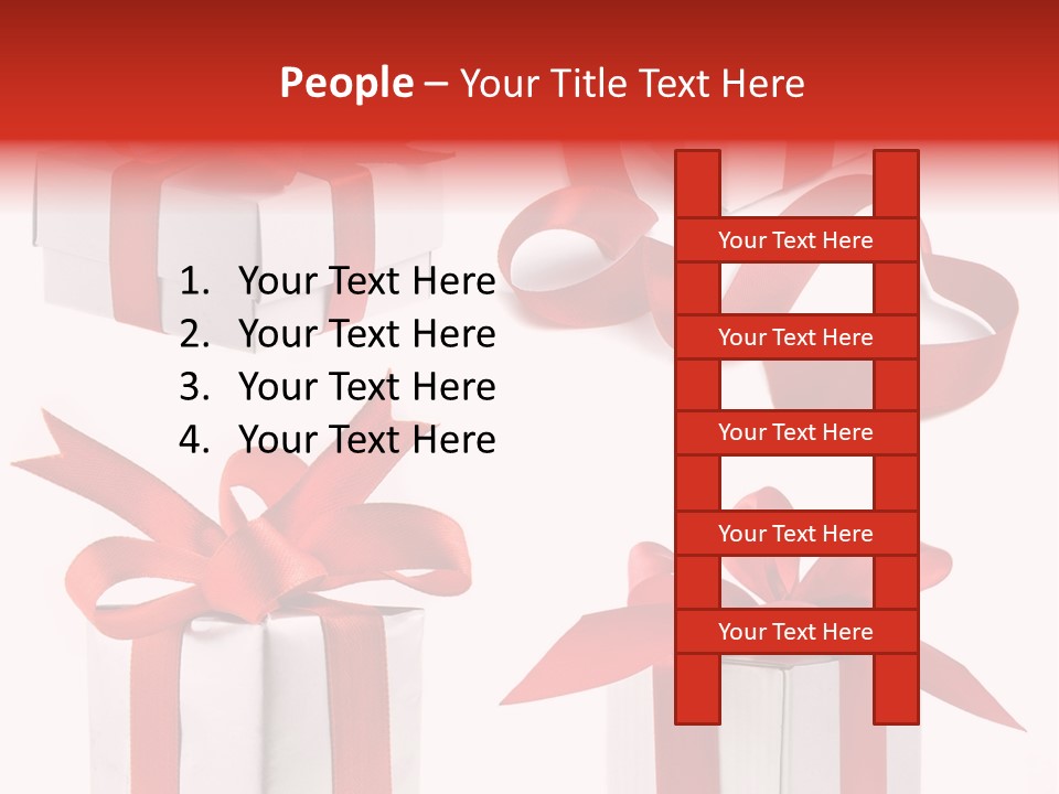 Free Vector Gift PowerPoint Template
