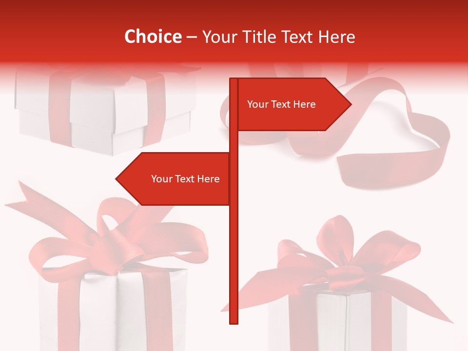 Free Vector Gift PowerPoint Template