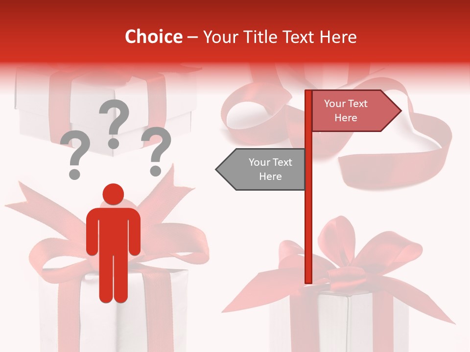Free Vector Gift PowerPoint Template