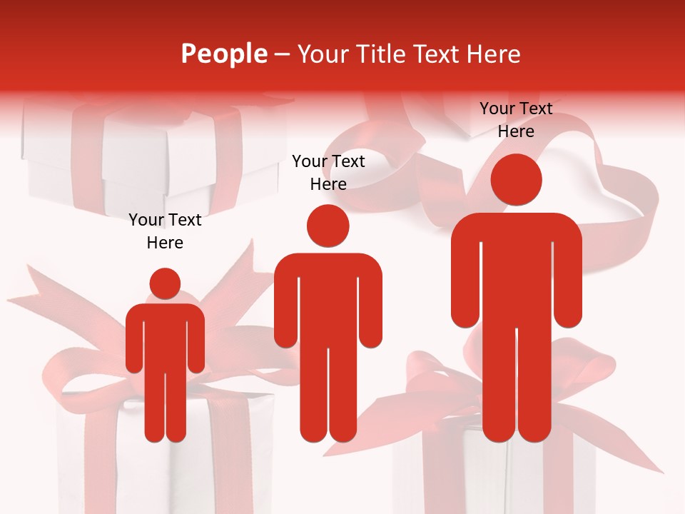 Free Vector Gift PowerPoint Template