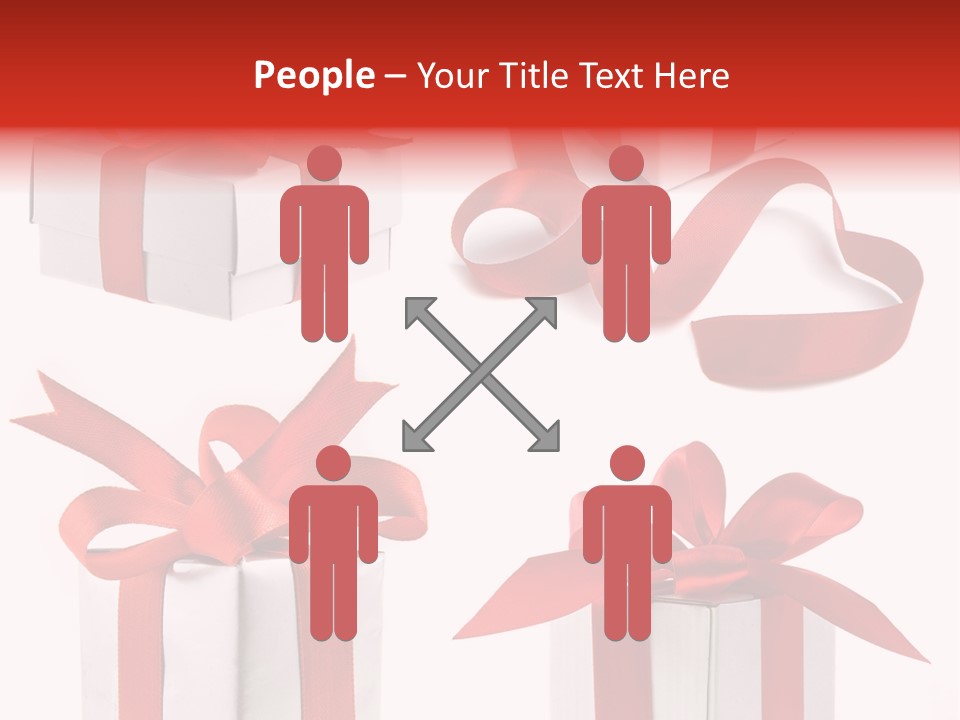 Free Vector Gift PowerPoint Template