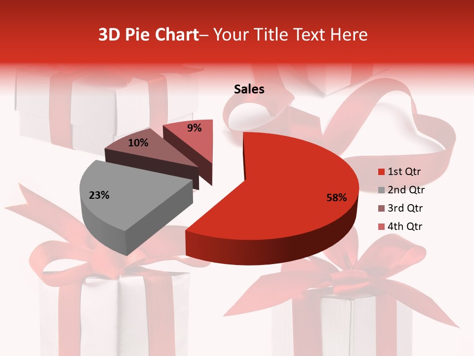 Free Vector Gift PowerPoint Template