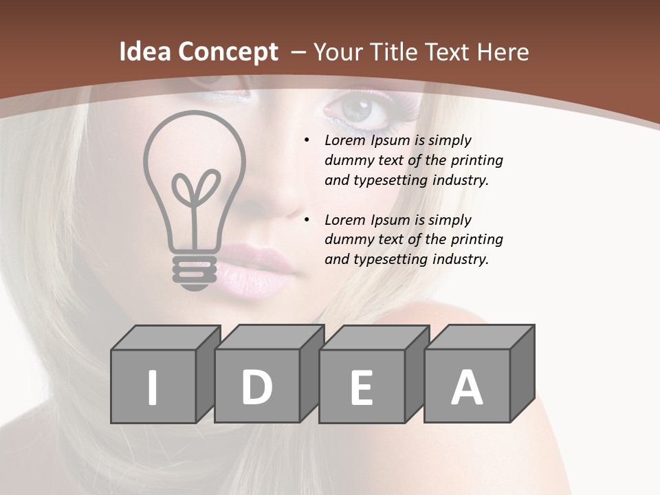 Keratin Cure Bio PowerPoint Template