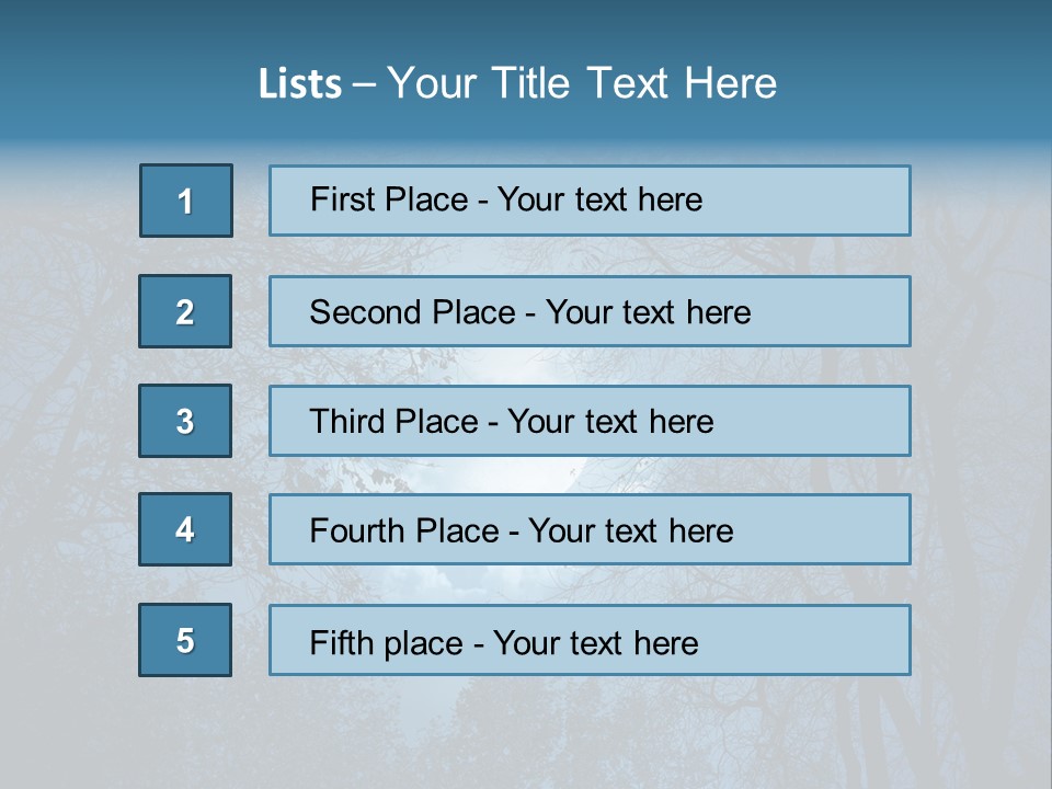 Moonlight Night PowerPoint Template