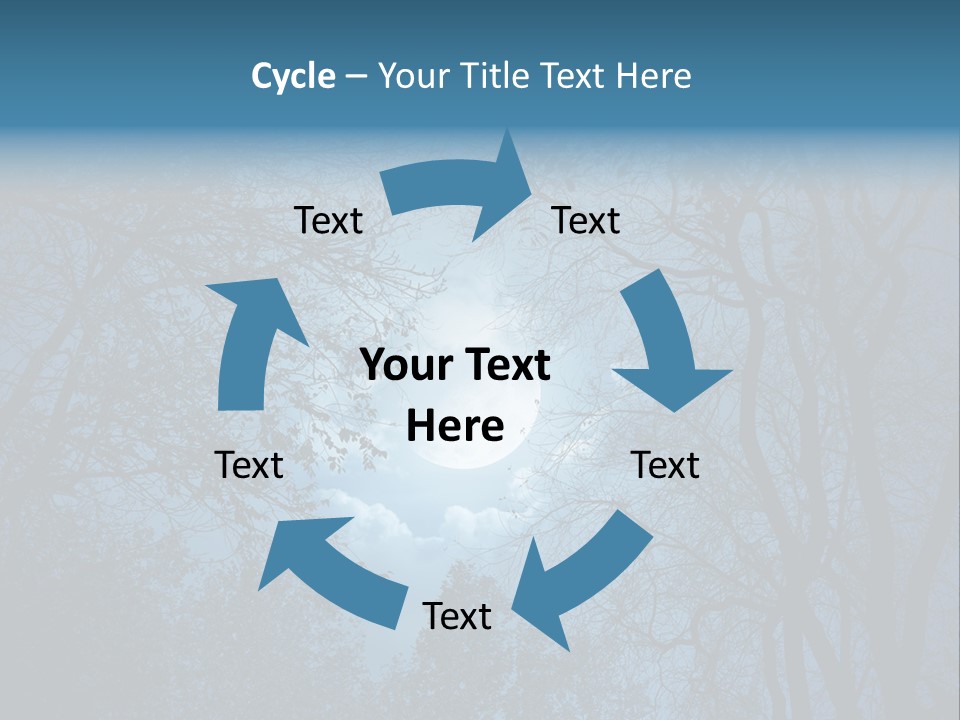 Moonlight Night PowerPoint Template