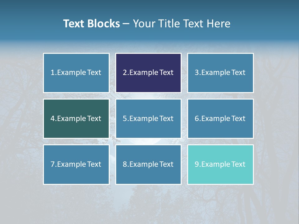 Moonlight Night PowerPoint Template