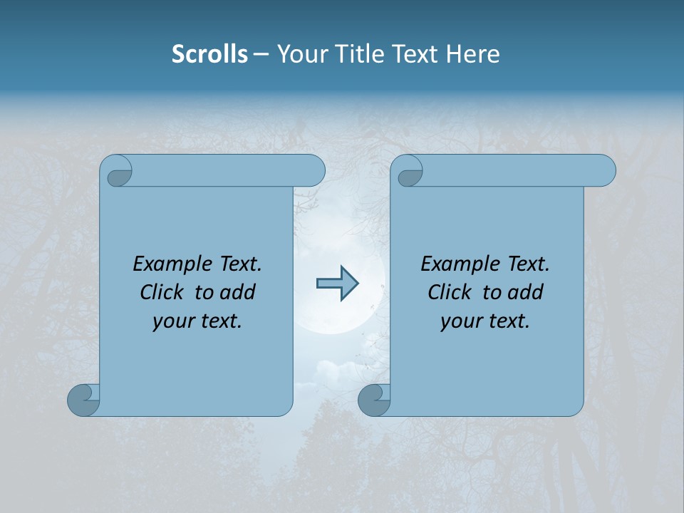 Moonlight Night PowerPoint Template