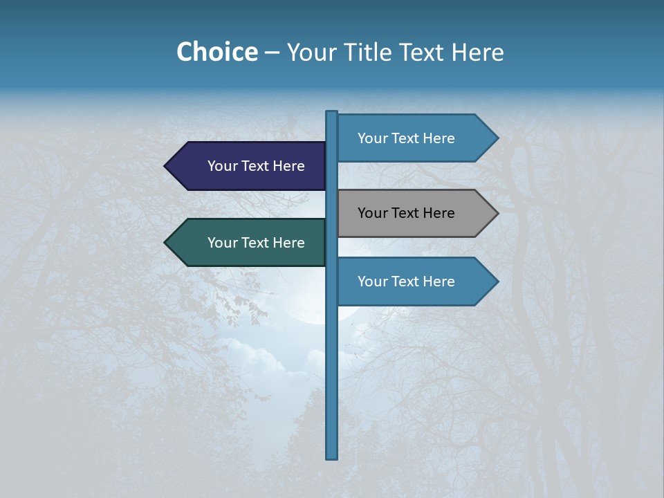 Moonlight Night PowerPoint Template